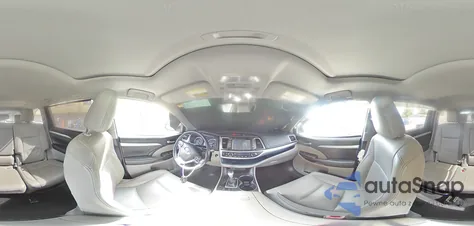 2018 Toyota Highlander Se from USA, damaged, VIN 5TDKZRFH2JS527665